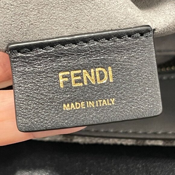 Fendi 2022 Zucca Terrycloth O'Lock Tote (JB1070) - Picture 12 of 15